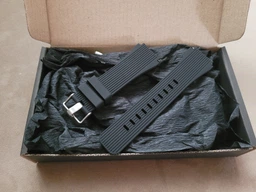 Силіконовий ремінець Watchbands для Samsung Galaxy Gear S3 / Samsung Galaxy Watch 46mm - чорний (WB001GALAXYBLACK20) фото від покупців 4