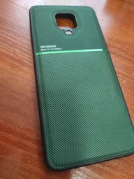Силиконовый чехол IQS Design для Xiaomi Redmi Note 9s/Pro Синий