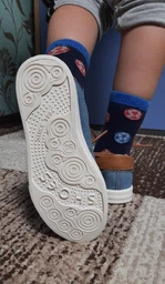 Детские кеды для мальчика OLDCOM Brooklyn Denim 34 Синие (4841347047459) фото от покупателей 4
