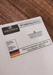 Лійка для верхнього душу Kroner KRP Edelstahl Kubus - ESG704-25 фото від покупців 3