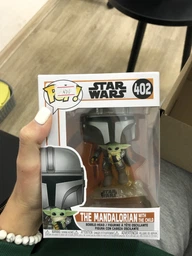 Фигурка Фанко Мандалорец и Малыш Йода Звёздные Войны Star Wars Mandalorian Flying with The Child Funko 50959 фото от покупателей 1