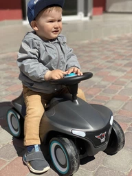 Машинка каталка для малышей Bobby Car Neo BIG 56243 Серый с 1 года фото от покупателей 3