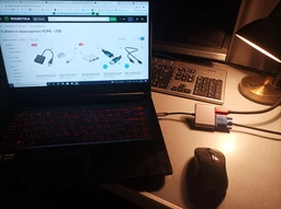 USB хаб для MacBook Adapter 4 в 1 Type-C to HDMA PD USB 3.0 VGA USB-C 4K перехідник для ноутбука на TV PAVLYSH PH - 99 фото від покупців 2
