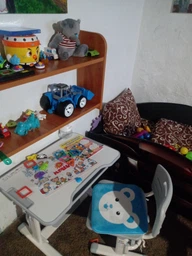 Комплект Evo-kids BD-08 Z стіл + стілець Білий/зелений фото від покупців 8