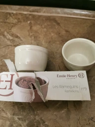 Набор порционных форм для запекания керамический Emile Henry Ovenware х 2 шт 10.5 см бежевый 024010 (08700406)