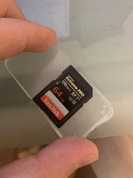 Карта памяти SanDisk 64 GB SDXC UHS-I U3 Extreme Pro SDSDXXY-064G-GN4IN фото от покупателей 6