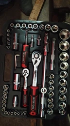 Набір інструменту Intertool 1/4" x 1/2" 110 од. Storm (ET-8110) фото від покупців 15