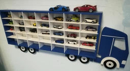 Полиця Вантажівка чорно-біла для 35 Hot Wheels (hw35-m-black) фото від покупців 6