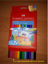 Фломастери Faber Castell 36кол. 554203 Замок, Felt tip /554203/ фото від покупців 1