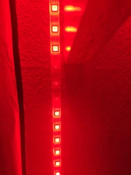 Вологозахищена Світлодіодна стрічка в силіконі на клейкій основі RGB 5 метрів фото від покупців 14