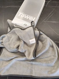 Мікрофібра рушник автомобільний Baseus Easy life car washing towel（40*80cm）Grey фото від покупців 4