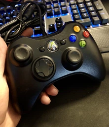 Дротовий ігровий геймпад для приставки Xbox 360 і PC (Чорний) джойстик контролер з коробкою AdlerGame (30-08) фото від покупців 18