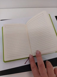 Деловая записная книга Optima Square A6 128 л Красная (O20386-03) фото от покупателей 5
