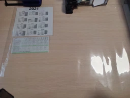 Підкладка настільна Panta Plast 648х509мм прозора 0318-0011-00 фото від покупців 1