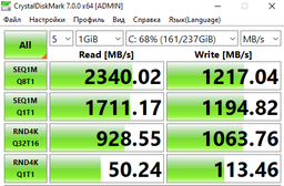 SSD диск Gigabyte 256GB M.2 2280 NVMe PCIe 3.0 x4 NAND TLC (GP-GSM2NE3256GNTD)