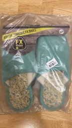Женские домашние тапочки с закрытым носком FX shoes 18030 38-39 24.6 см Голубые (2820000009753) фото от покупателей 1
