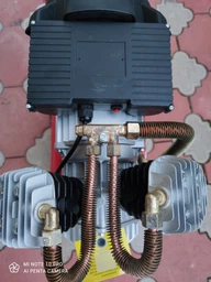 Компресор 50 л, 4 HP, 3 кВт, 220 В, 10 aтм, 420 л/хв., 2 циліндри INTERTOOL PT-0007 фото від покупців 6