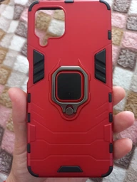 Чехол с подставкой Deexe Hybrid Case для Samsung Galaxy M32 (M325) - Black фото от покупателей 3