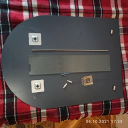 Зеркало Lidz Anny 425х575х105 настенное с полочкой прямоугольное с дугообразным верхом и фигурными боками LD78AN4557 фото от покупателей 8