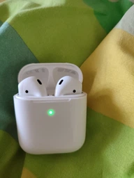 Беспроводные Наушники Air Buds 2 QY-20 на Чипе Airoha 1565 Беспроводная зарядка фото от покупателей 9