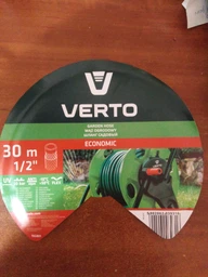 Шланг садовий Verto Economic, 1/2", 20м, 3 шари, до 20бар, -5…+30°C фото від покупців 3