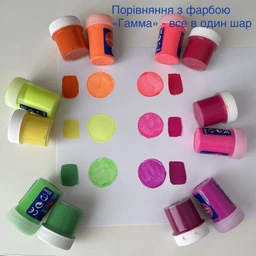 Краски гуашь темперные Pelikan Tempera Neon 20 мл 6 неоновых цветов (809382)
