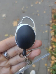 Ретракторы для бейджа 5 штук, набір власників рулеток для бейджика 5 шт., рулетки-брелоки для бейджа або ключів, тримачі для офісного бейджа, кліп-рулетки Chansin (20768174) фото від покупців 4
