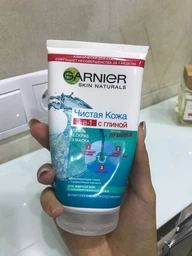 Гель для умывания, скраб, маска для лица Garnier Skin Naturals Чистая кожа 3 в 1 150 мл (3600540565280) фото от покупателей 1