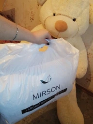 Подушка на молнии MirSon EcoSilk №158 Eco Light 50х70 см (2200001055537) фото от покупателей 4
