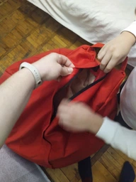 Крісло мішок груша 150х100 см Бузок фото від покупців 5