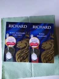Набор чая Richard Royal Breakfast 80 г + ложка + Royal Standard Earl Grey 80 г + ложка (2300000010033) фото от покупателей 2