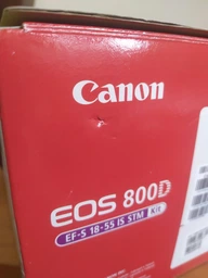 Фотоаппарат Canon EOS 800D 18-55mm IS STM Black (1895C019) фото от покупателей 2