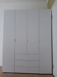 Шафа розпашна для одягу Doros Гелар 155х49,5х203,4 см Кашемір (DRS-011168) фото від покупців 3