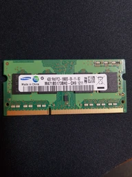 Оперативна пам'ять Samsung SODIMM DDR3-1333 4096MB PC3-10600 (M471B5273DM0-CH9) фото від покупців 1