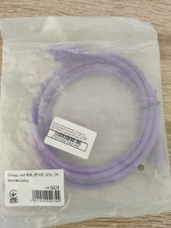Патч-корд литой RITAR, UTP, RJ45, Cat.5e, 1m, фиолетовый, Cu (медь) фото от покупателей 3