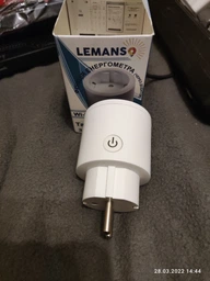 Умная розетка таймер Lemanso LM6349 с WiFi и энергометром фото от покупателей 2