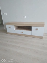 Тумба Еверест ТВ 1500 Соната 150х38х50 дуб сонома + білий (DTM-2262) фото від покупців 8