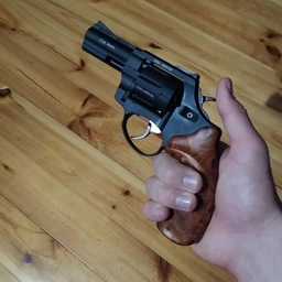 Револьвер флобера STALKER S Brown 3" з силуминовым барабаном
