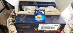 Вологий корм для кошенят Felix Fantastic Junior шматочки у желе курка 85 г (7613039832189) фото від покупців 3