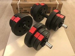 Гантели Hop-Sport 2х10кг фото от покупателей 1