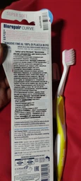 Зубная щетка BioRepair Совершенная чистка Ультрамягкая для защиты десен Бордовая (8017331060131_burgundy) фото от покупателей 3