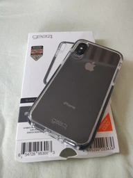 Чехол противоударный ZAGG Gear4 Piccadilly D3O для Iphone X/XS/10 (5.8") Black + Прозрачный фото от покупателей 8