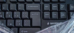 Клавиатура проводная Gembird KB-U-103-UA USB фото от покупателей 1