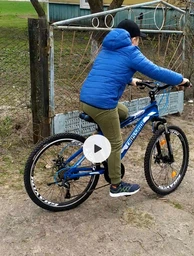 Велосипед Crossride Bullet 24" 13" 2023 Синий (0262-130-2) фото от покупателей 11