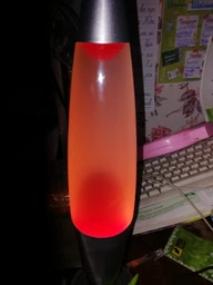 Настольная Лава лампа с воском LAVA LAMP 41см Красная фото от покупателей 13