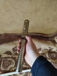 Світловий лазерний меч SW1 зі звуковими ефектами, 11 кольорів по типу Зоряні Війни Срібний фото від покупців 3