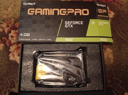 Відеокарта Palit GeForce GTX1650 4096Mb GAMINGPRO DDR6 (NE6165001BG1-1175A) фото від покупців 12