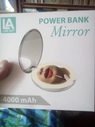 УМБ Line Art Mirror 4000 mAh Pink (4004M-12) фото от покупателей 4