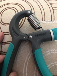 Кистевой эспандер LiveUp Adjustable Handgrip (LS3334-g) Green фото от покупателей 11
