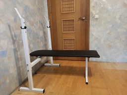 Лавка для жиму з стійками - Чорна Hardcore GYM (А010-Ч) фото від покупців 8